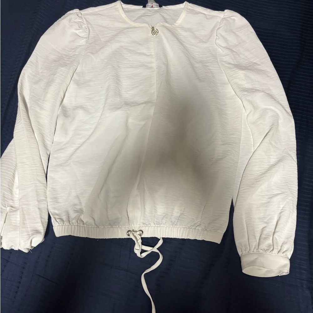 White Long Sleeve Blouse